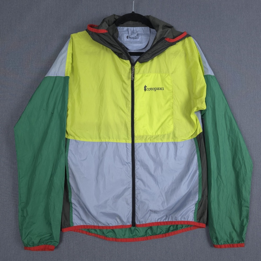 Cotopaxi Teca Technical Windbreaker Womens Small Colorblock Lightweight Hoodie